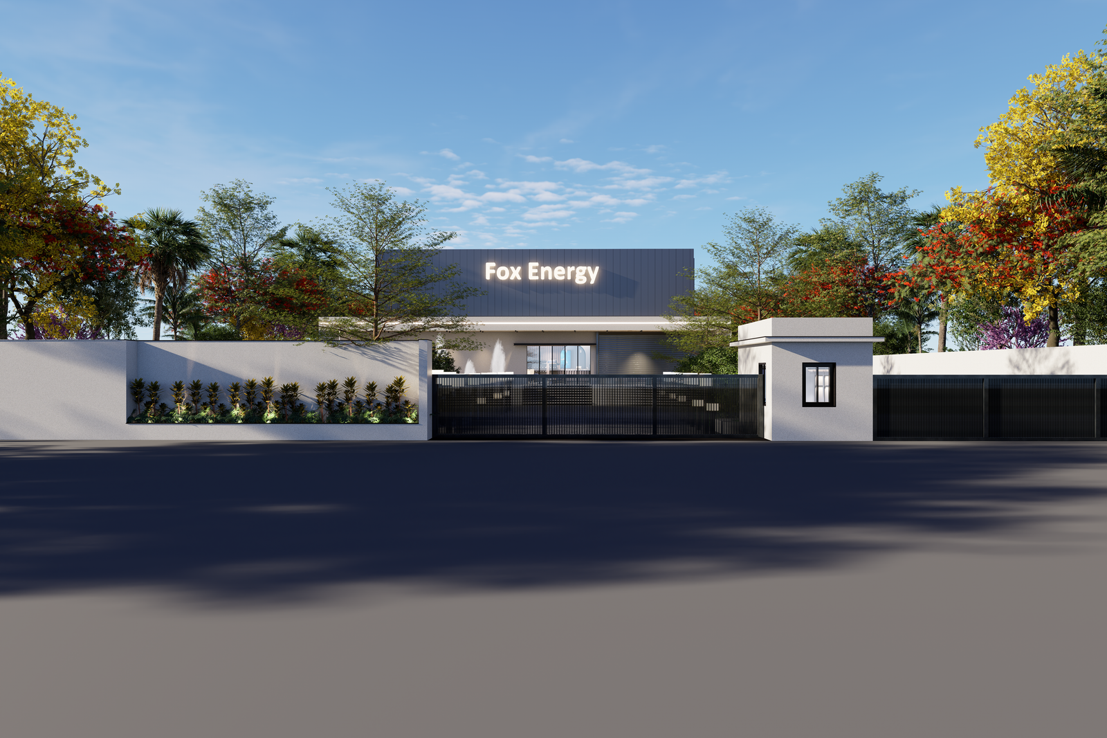 Fox Energy furniture factory architectural project